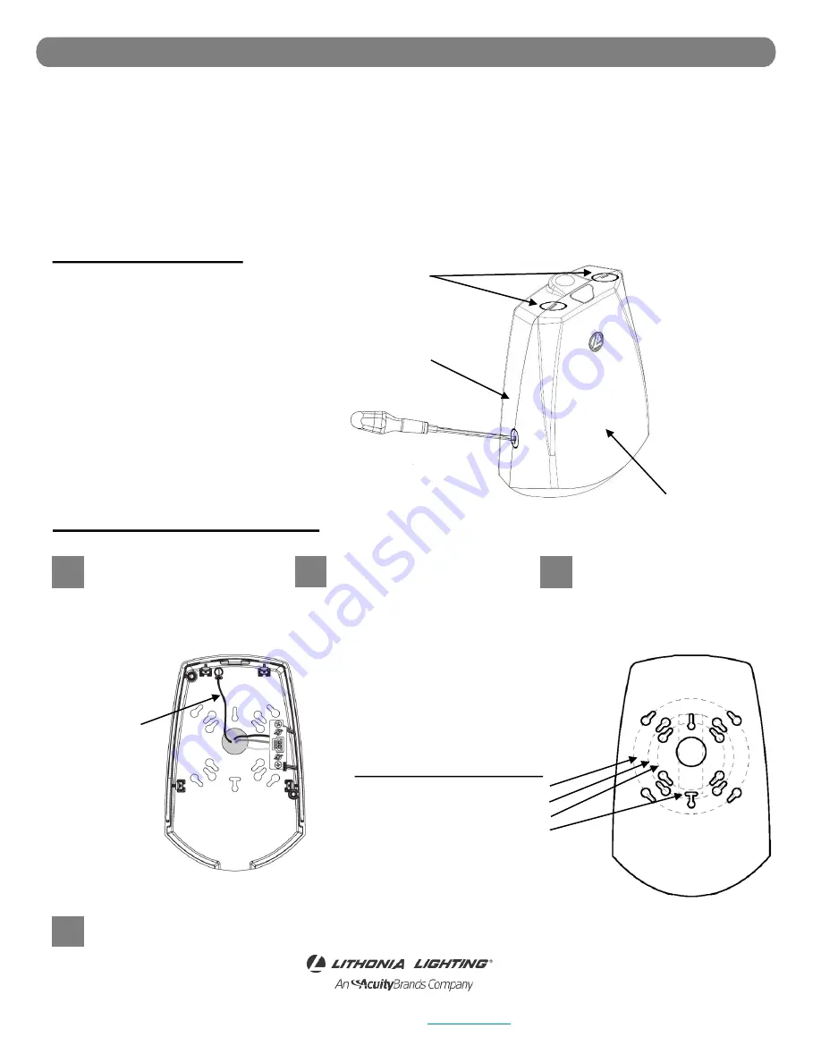 Lithonia Lighting AFF Safety Instructions Download Page 2