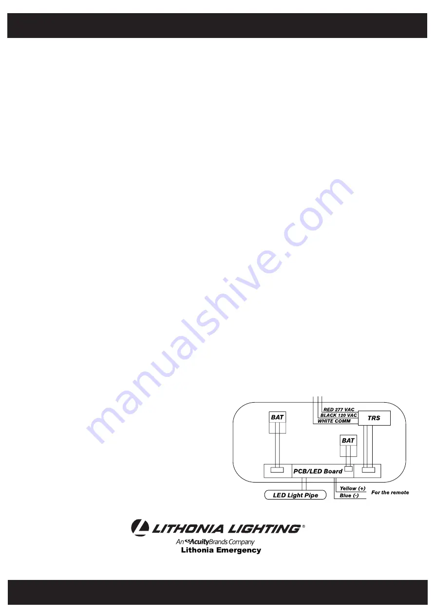 Lithonia Lighting ECBG LED M6 Manual Download Page 2