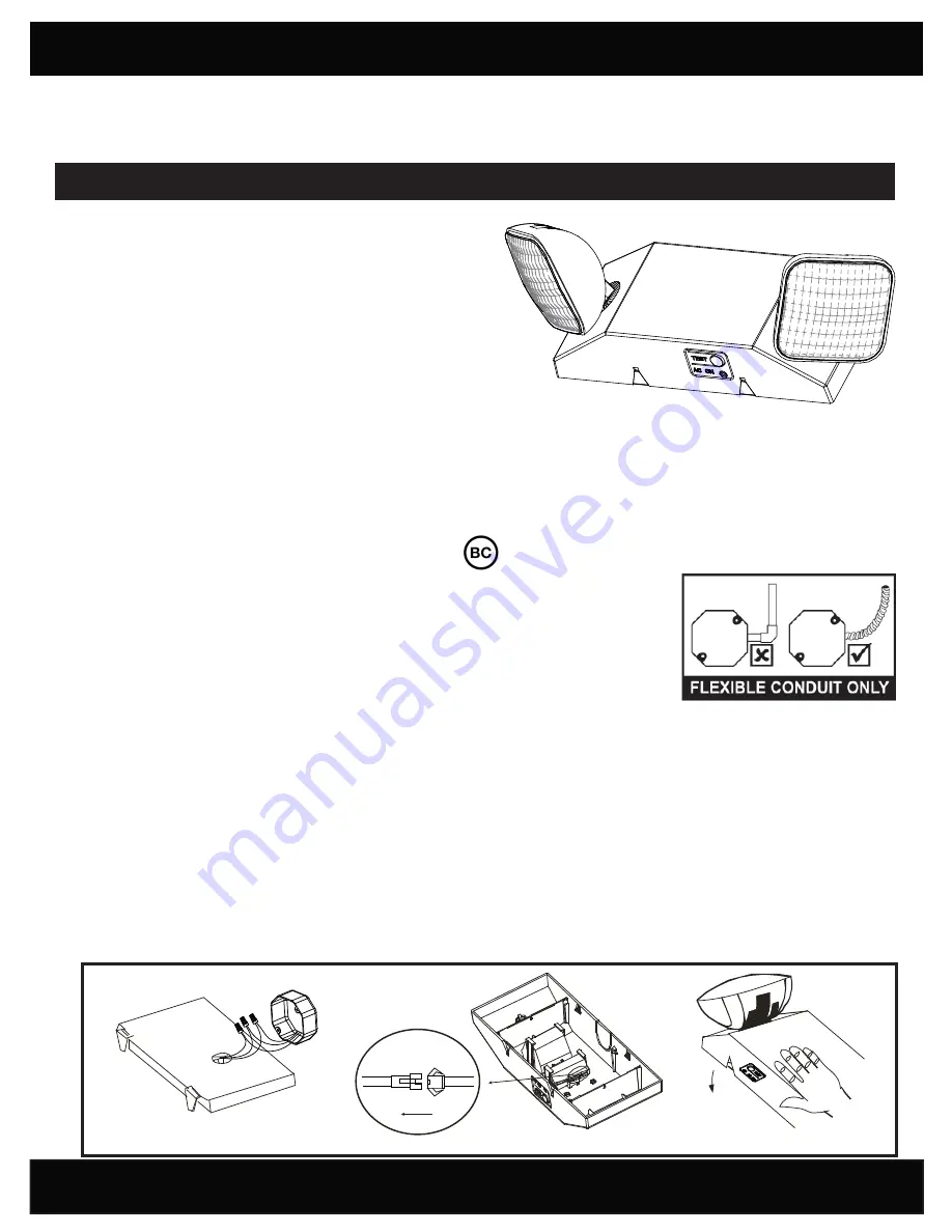 Lithonia Lighting EU2C Installation Instructions Download Page 2