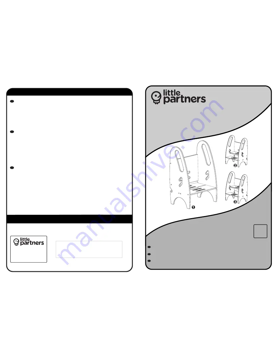 Little Partners LP0070 Assembly Instruction Manual Download Page 1