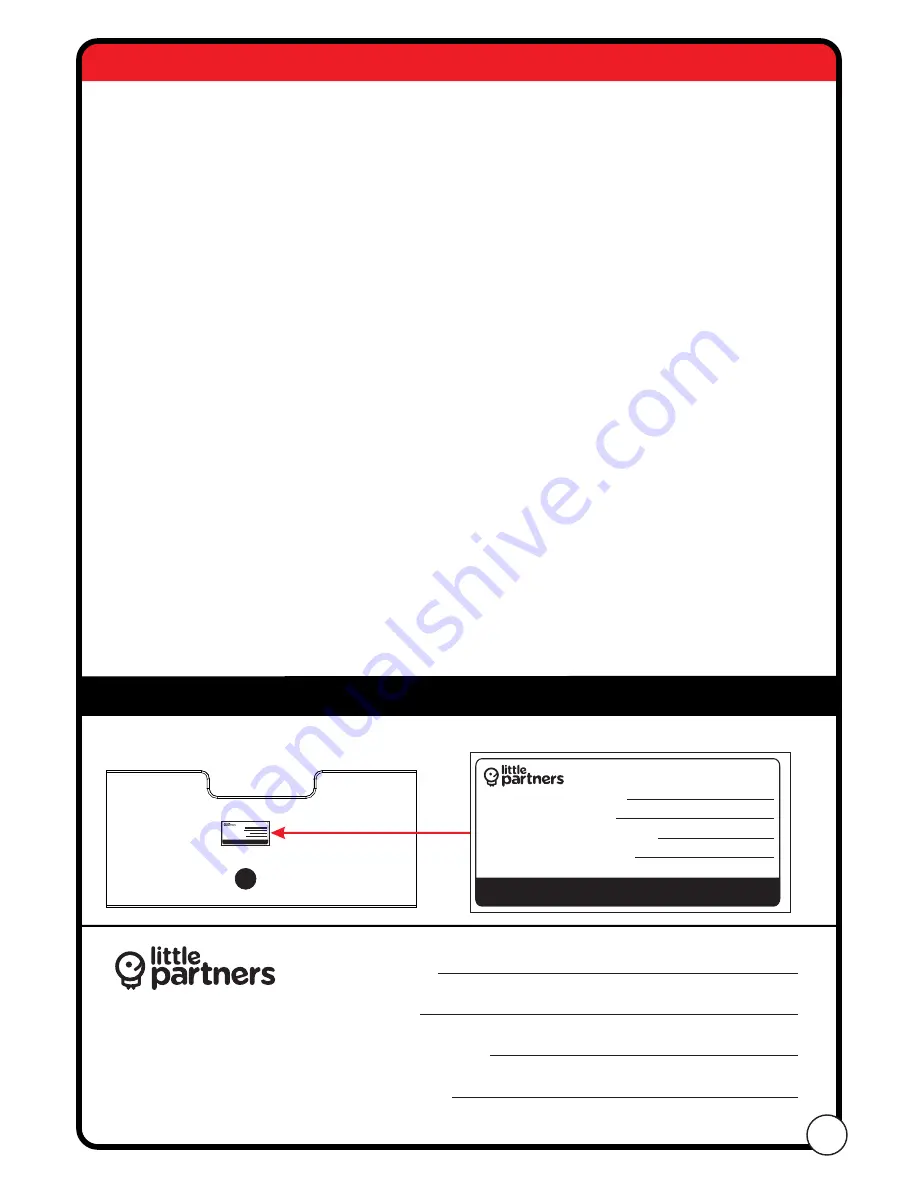 Little Partners LP0072 Assembly Instruction Manual Download Page 15