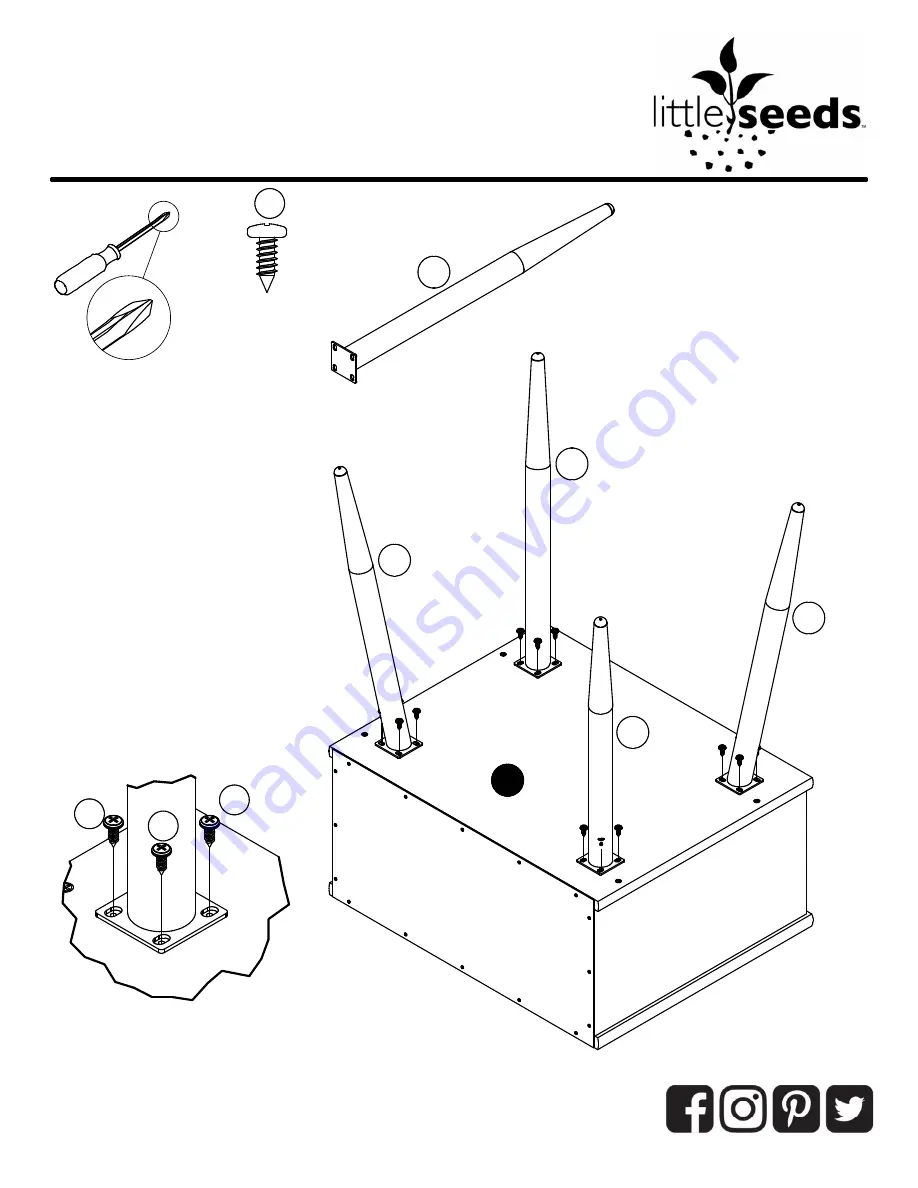 Little Seeds 2364015COM Assembly Manual Download Page 15