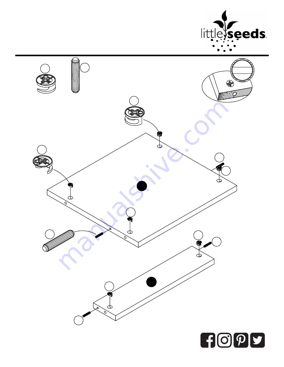 Little Seeds 4231344COM Assembly Manual Download Page 12