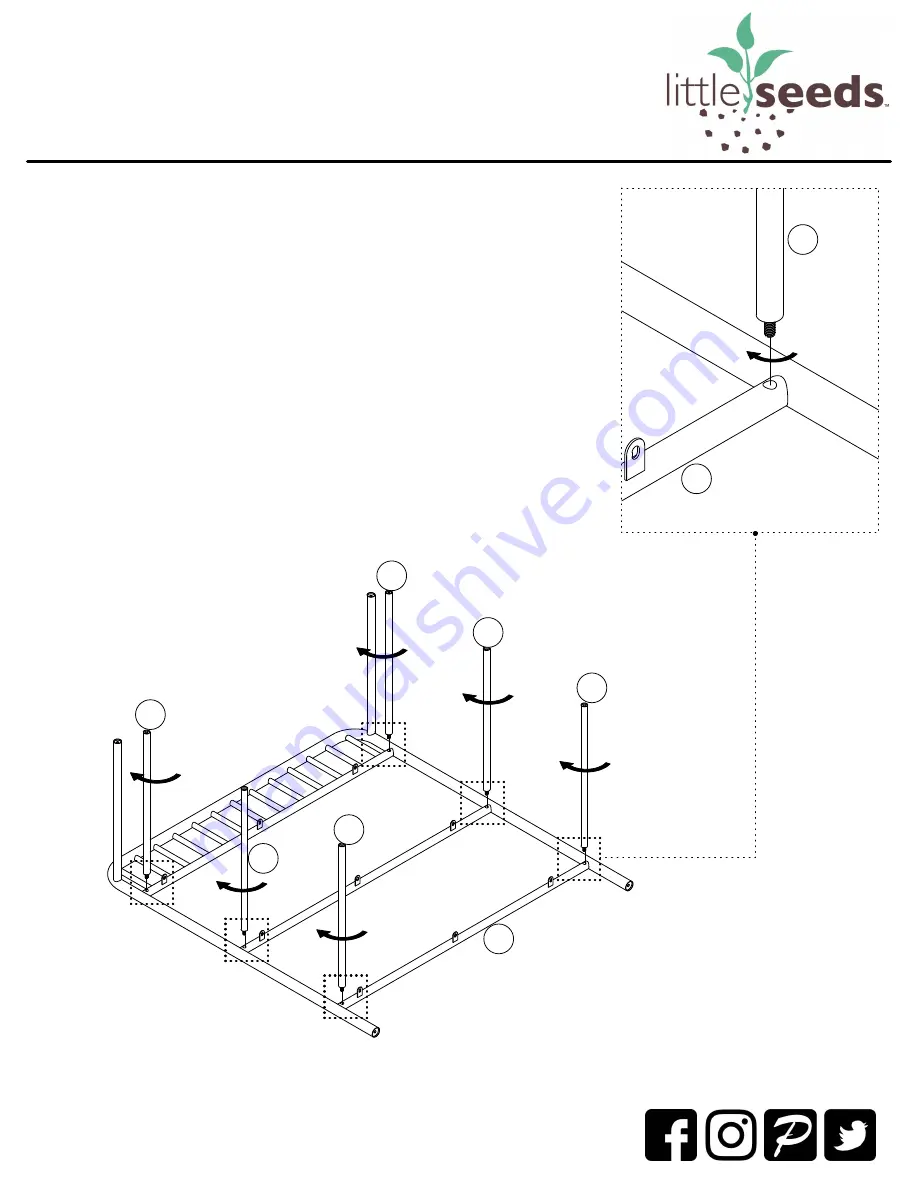 Little Seeds 4562449LS Assembly Manual Download Page 13