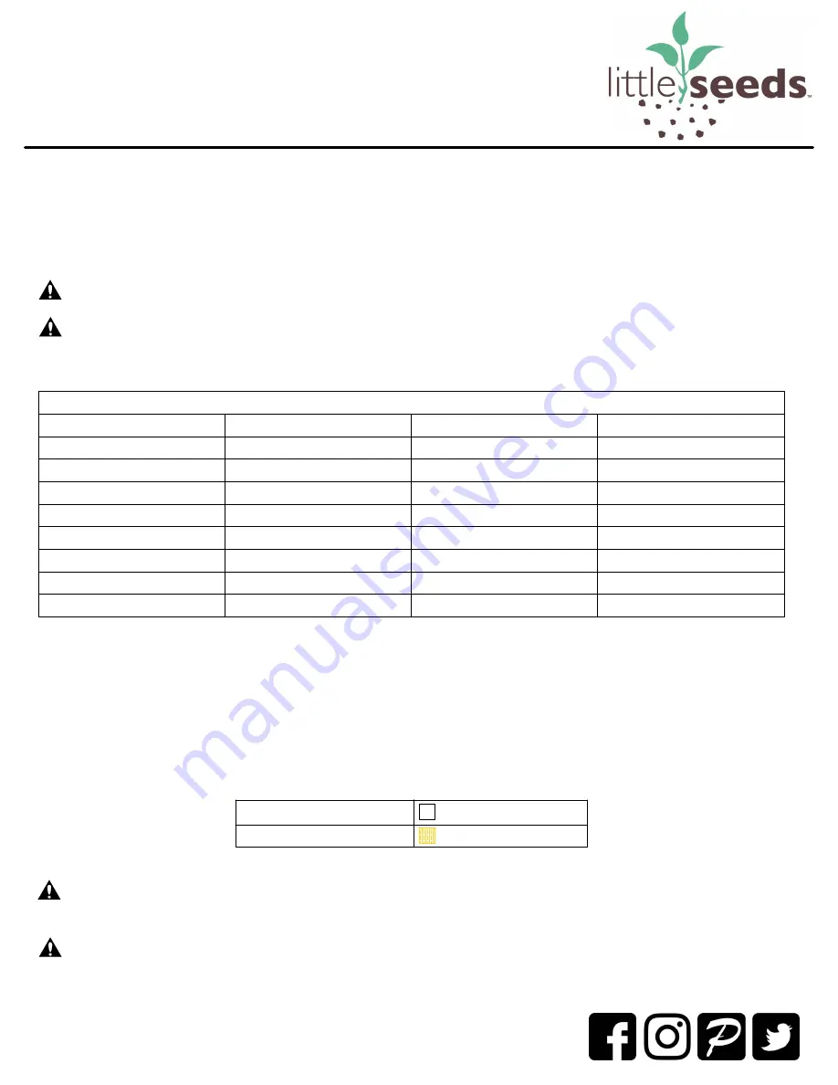 Little Seeds 4562449LS Assembly Manual Download Page 25