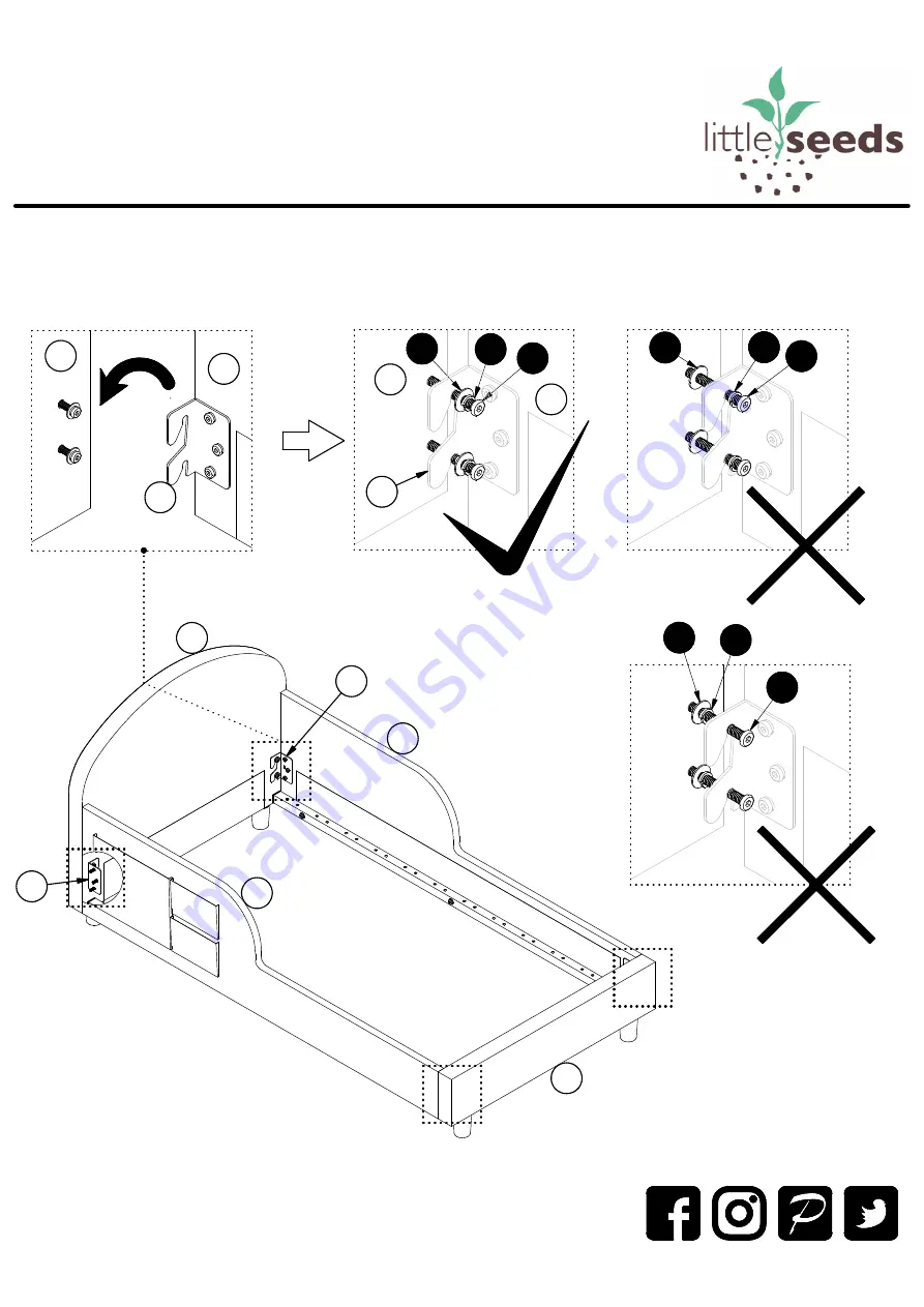 Little Seeds 4596409LS Assembly Manual Download Page 14