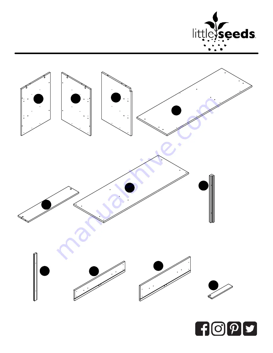 Little Seeds 5714407COM Assembly Manual Download Page 4