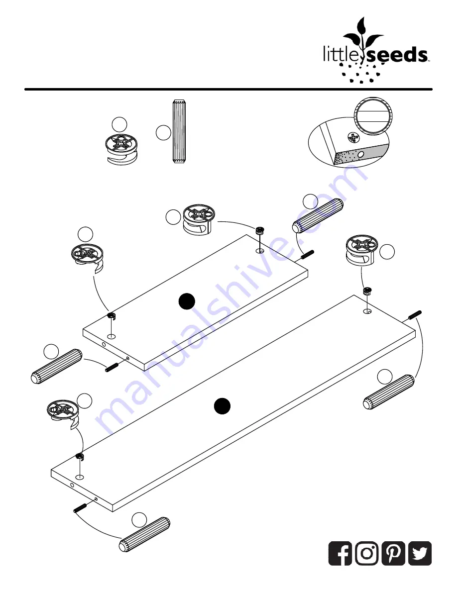 Little Seeds 5714407COM Assembly Manual Download Page 12