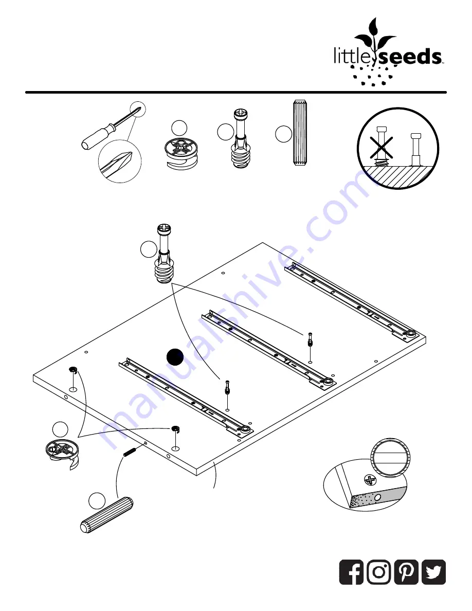 Little Seeds 5714407COM Assembly Manual Download Page 14