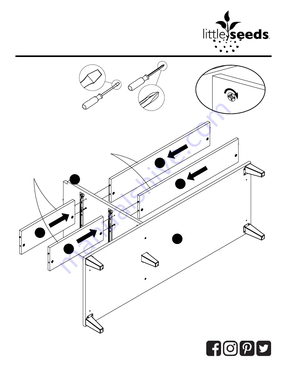 Little Seeds 5714407COM Assembly Manual Download Page 20