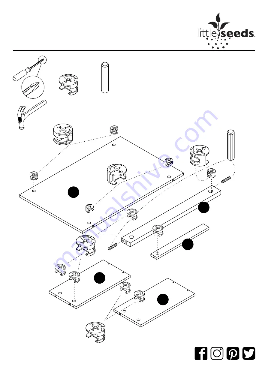 Little Seeds 5878013COM Assembly Manual Download Page 12