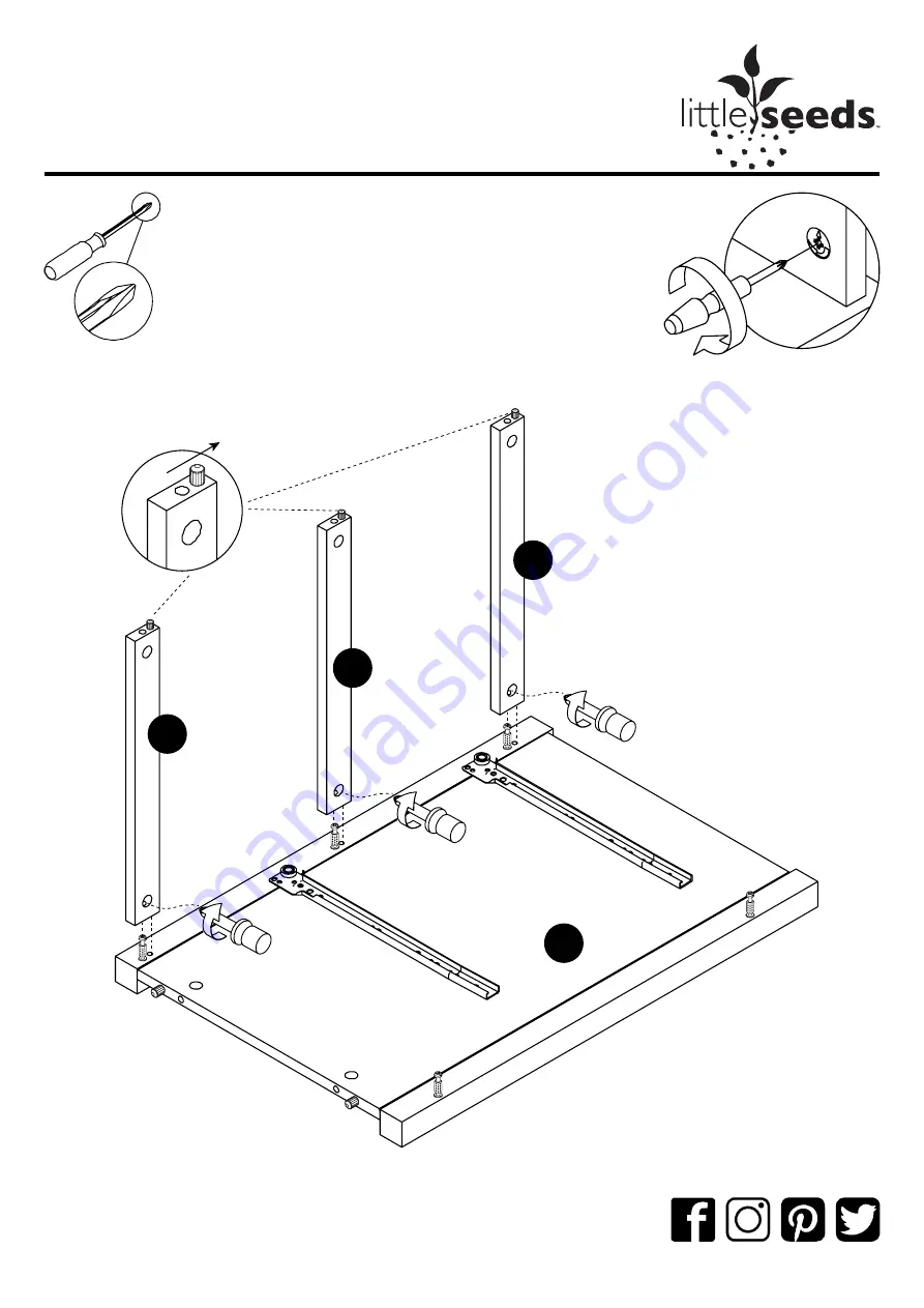 Little Seeds 5878013COM Assembly Manual Download Page 13