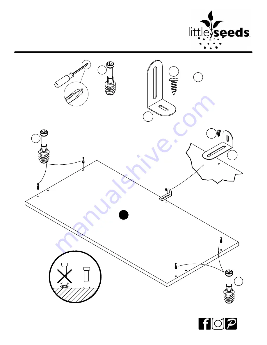 Little Seeds 6807218COM Assembly Manual Download Page 14