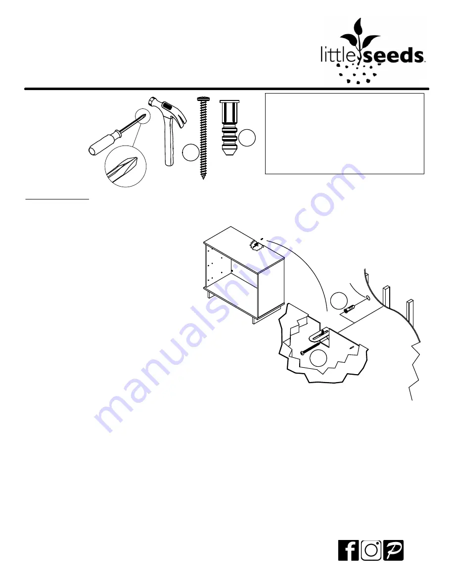 Little Seeds 6807218COM Assembly Manual Download Page 43