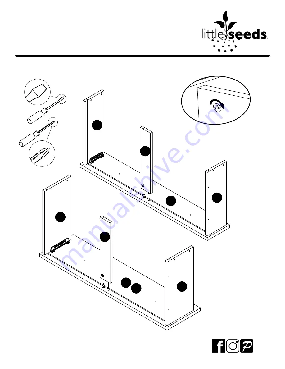 Little Seeds 6827321COM Assembly Manual Download Page 25