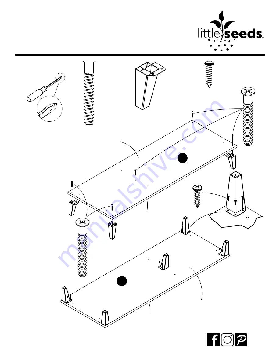 Little Seeds 6828321COM Assembly Manual & User Manual Download Page 18