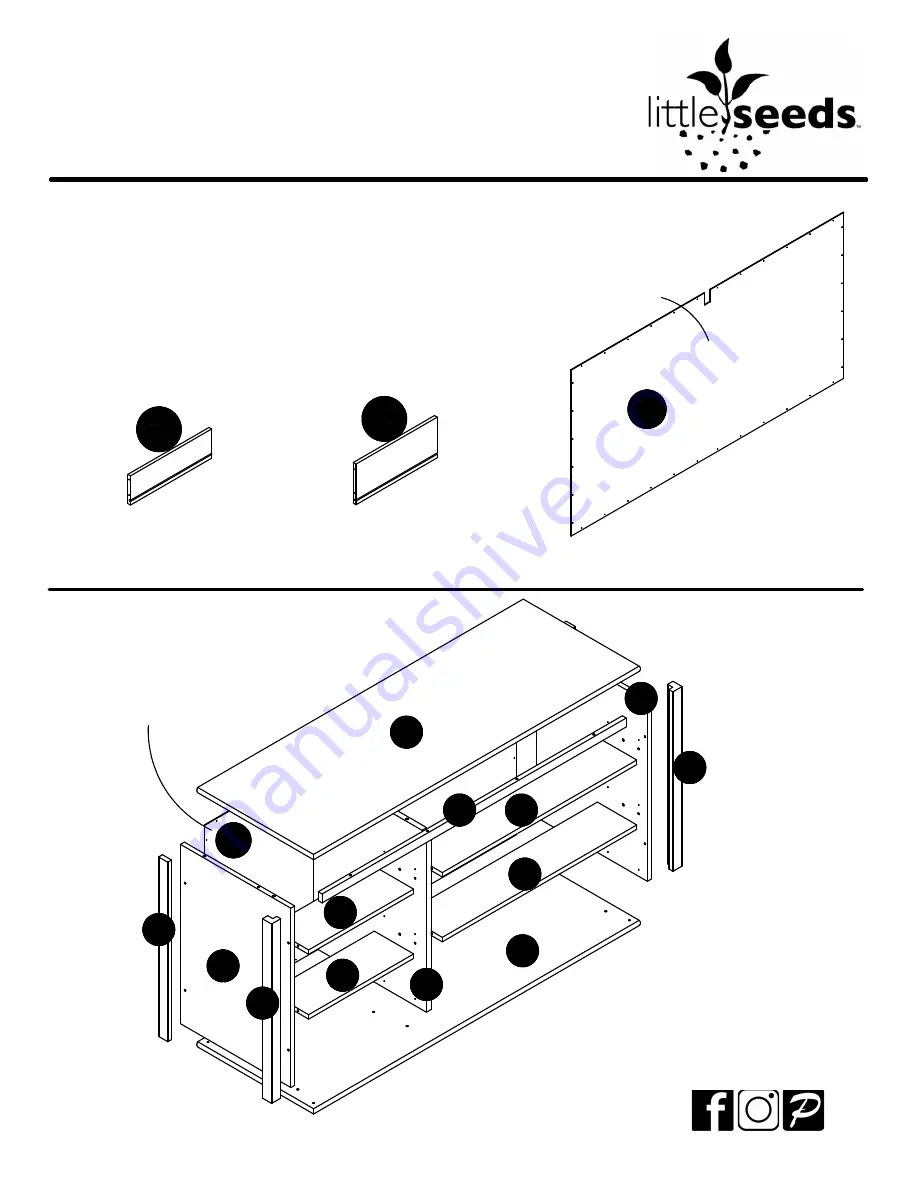 Little Seeds 6828350COM Assembly Manual Download Page 6