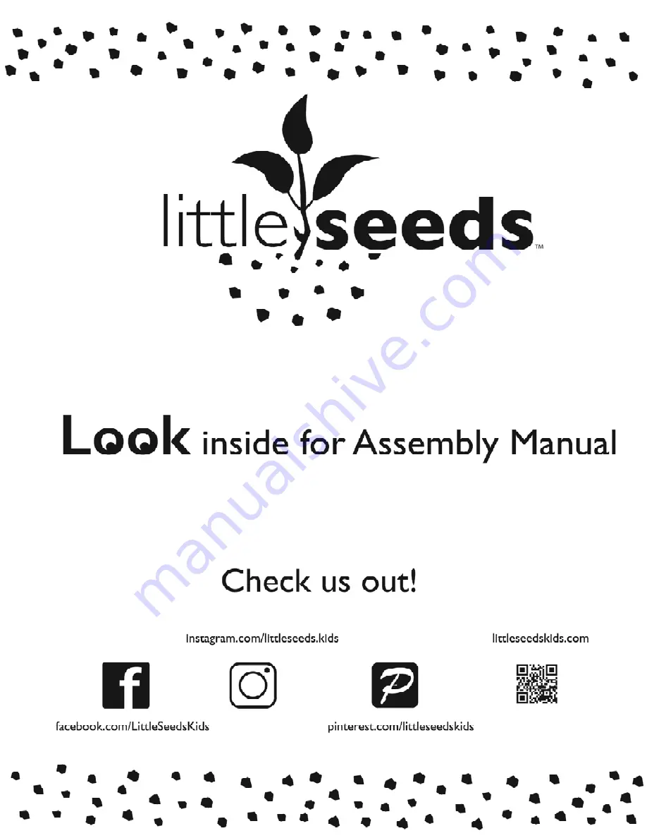 Little Seeds 6829321COM Assembly Manual Download Page 1