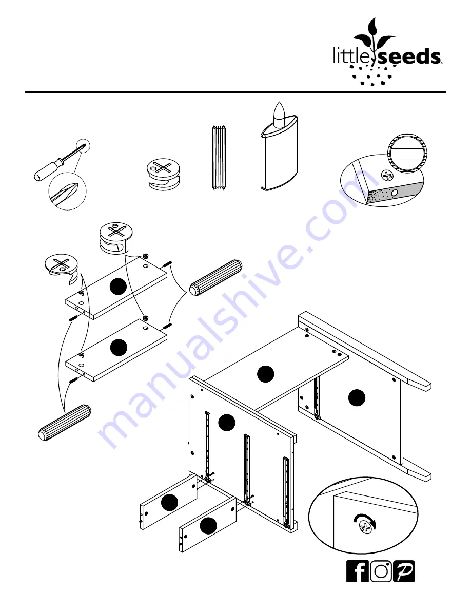 Little Seeds 6829321COM Assembly Manual Download Page 18