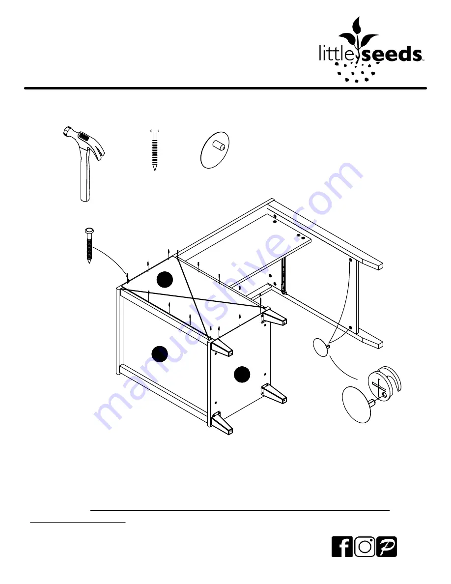 Little Seeds 6829321COM Assembly Manual Download Page 23