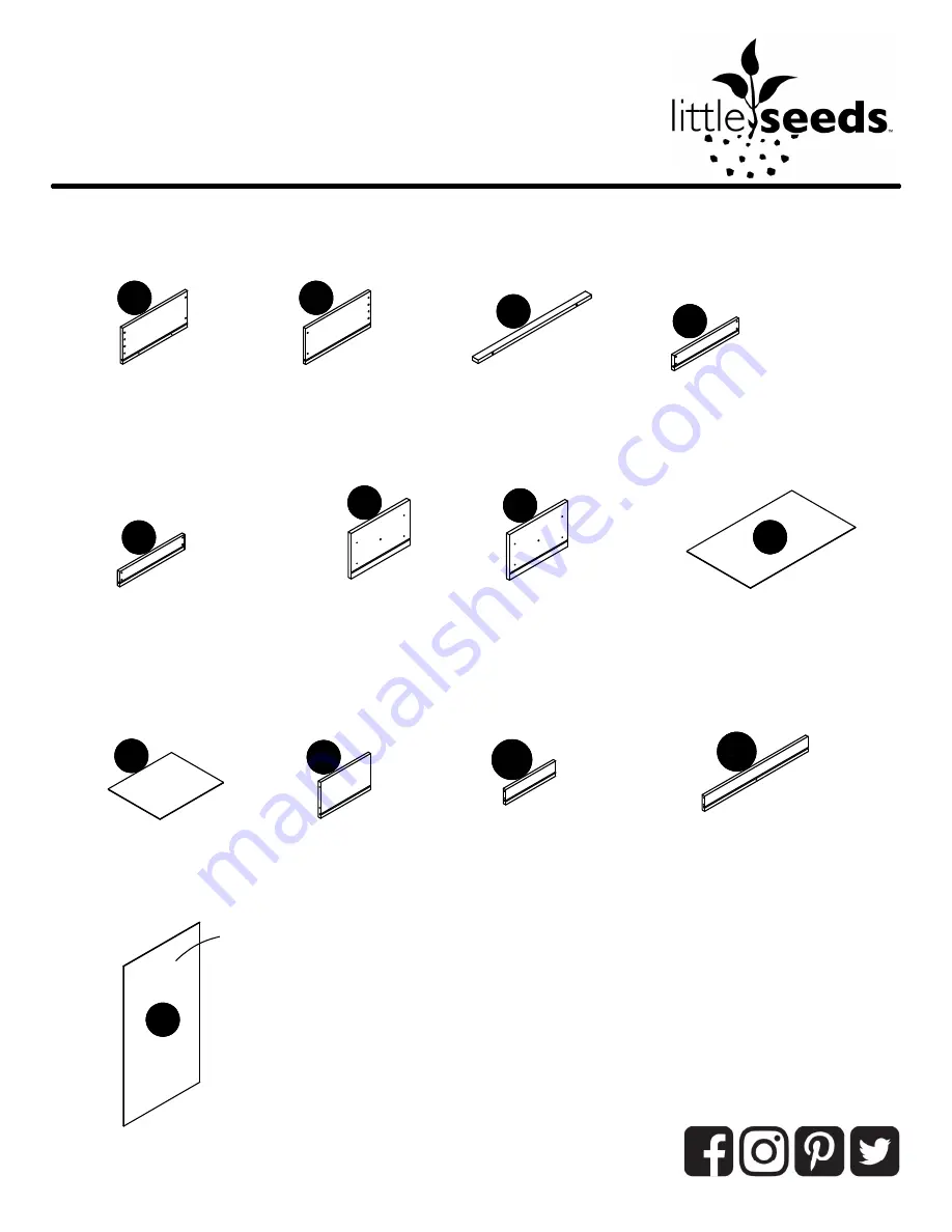 Little Seeds 6829334COM Assembly Manual Download Page 5