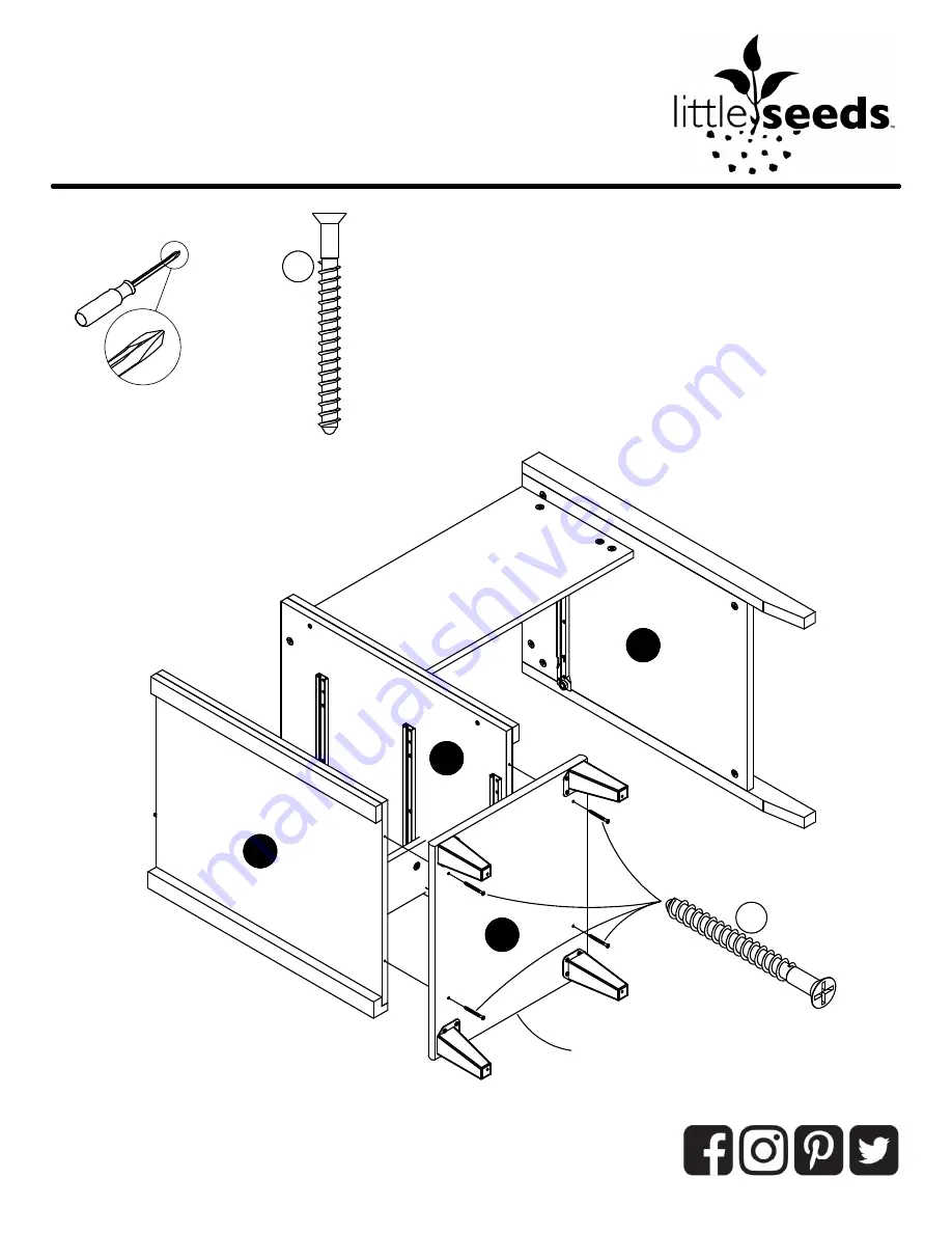 Little Seeds 6829334COM Assembly Manual Download Page 20