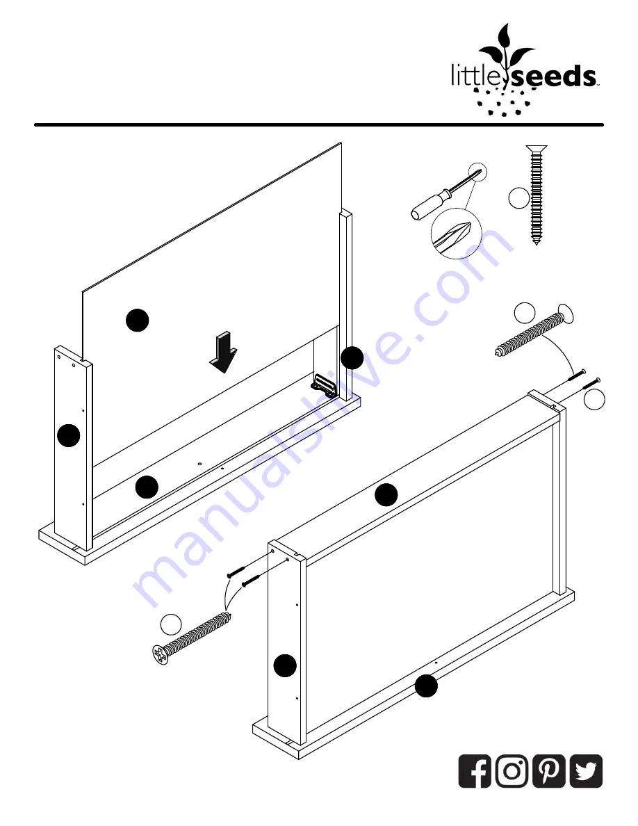 Little Seeds 6829334COM Assembly Manual Download Page 26