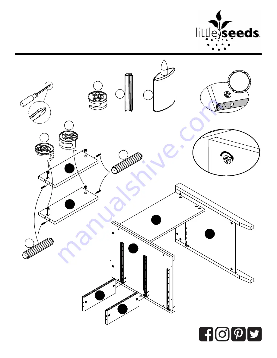 Little Seeds 6829341COM Assembly Manual Download Page 18