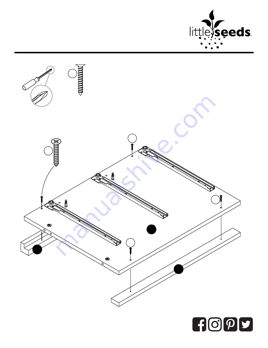 Little Seeds 6829350COM Assembly Manual Download Page 13