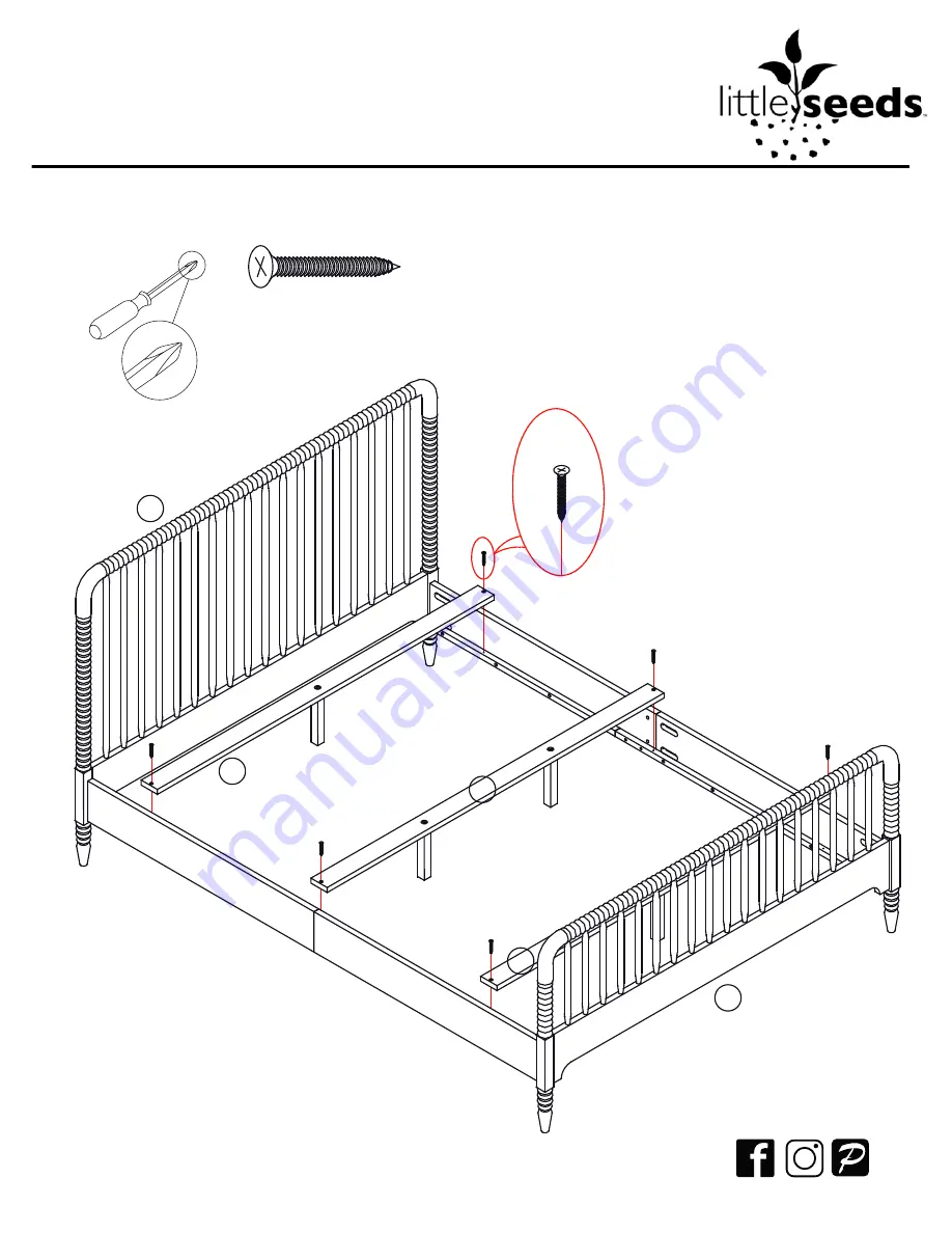 Little Seeds 6831196COM Assembly Manual Download Page 13