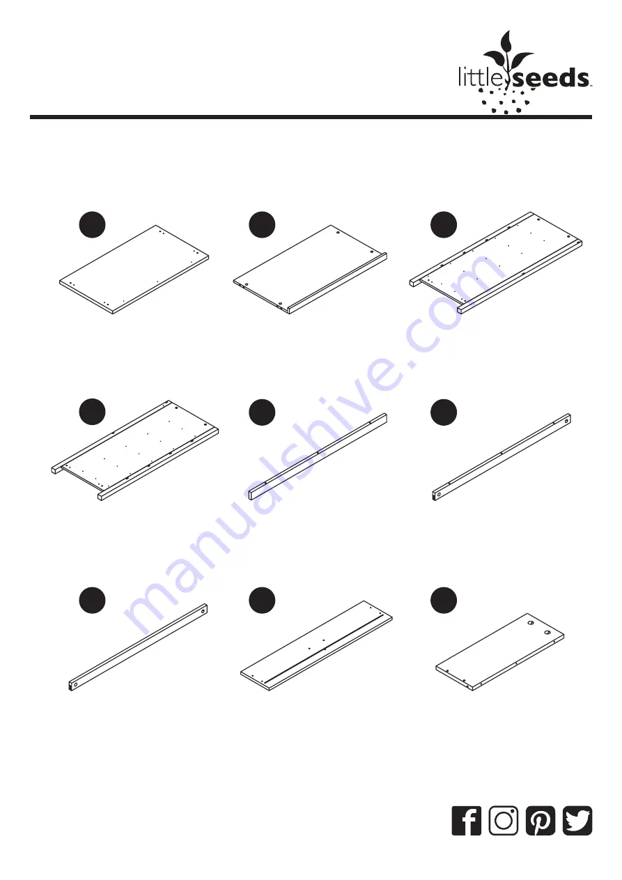 Little Seeds 6833837COM Assembly Manual Download Page 5