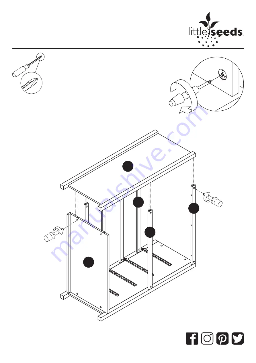 Little Seeds 6833837COM Assembly Manual Download Page 14