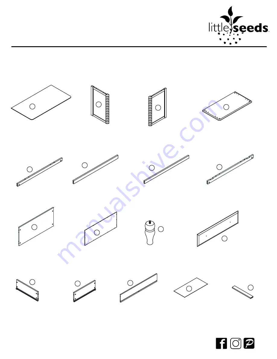 Little Seeds 6836096COM Assembly Manual Download Page 4