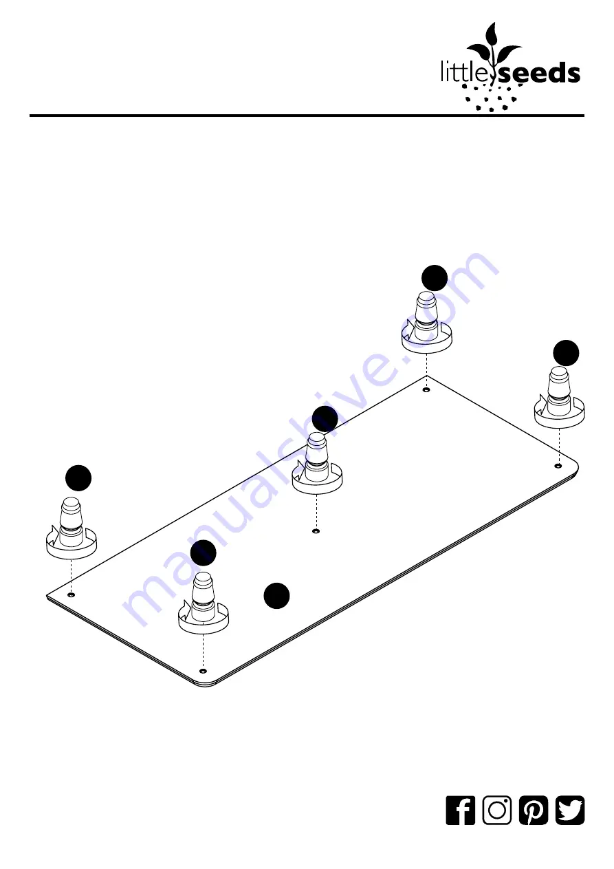 Little Seeds 6849196BRU Assembly Manual Download Page 10