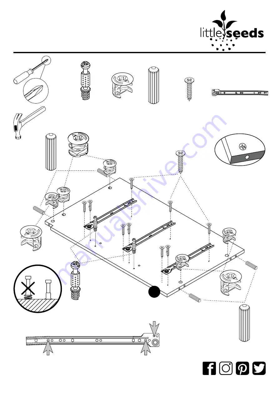 Little Seeds 6849196BRU Assembly Manual Download Page 15