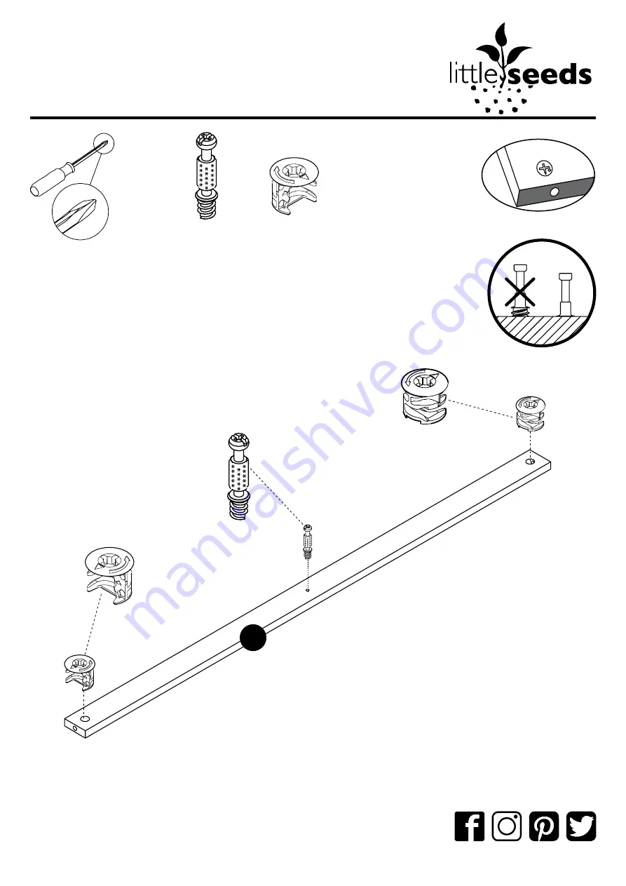 Little Seeds 6849196BRU Assembly Manual Download Page 17