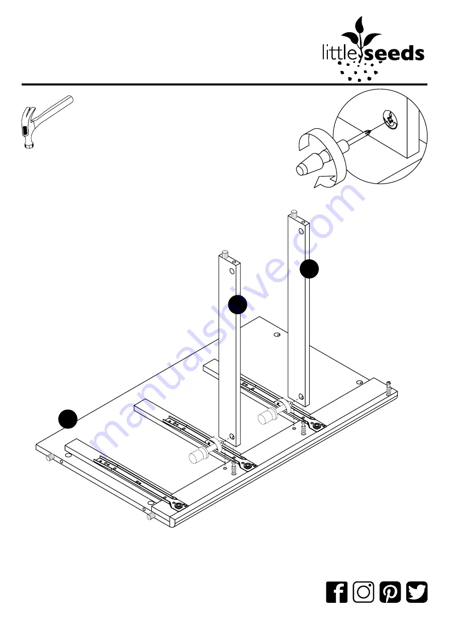 Little Seeds 6849196BRU Assembly Manual Download Page 19