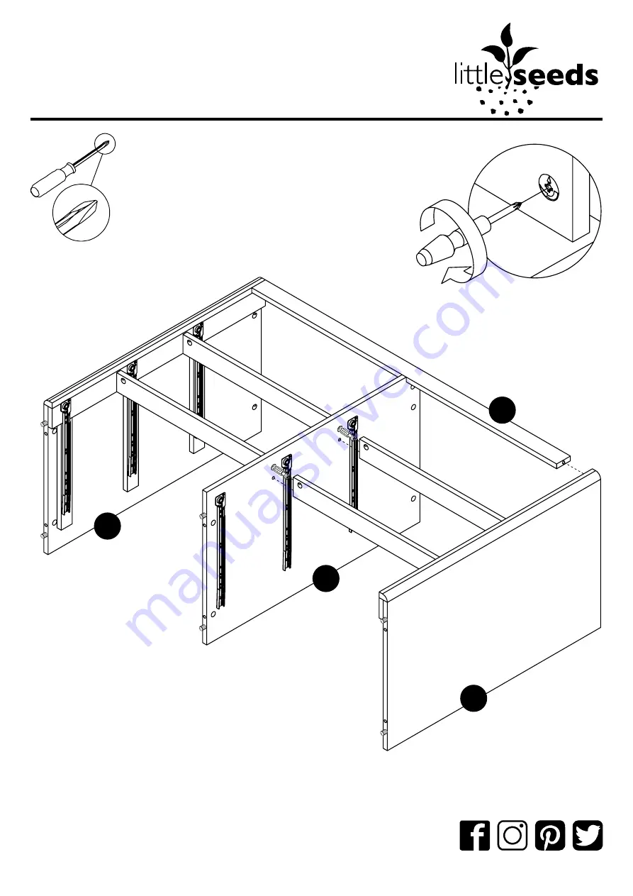 Little Seeds 6849196BRU Assembly Manual Download Page 22