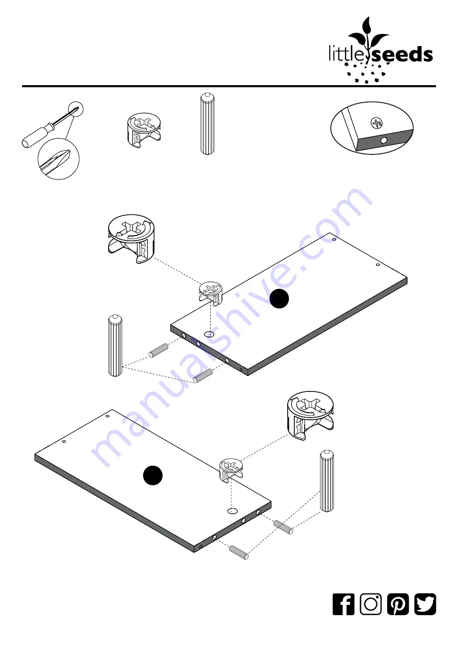 Little Seeds 6849196BRU Assembly Manual Download Page 27