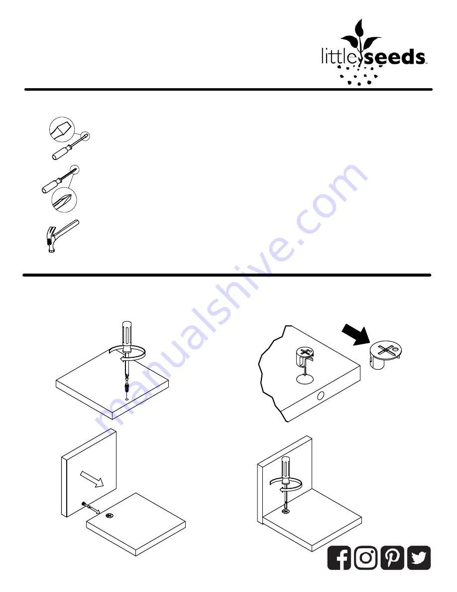 Little Seeds 6858103COM0 Assembly Manual Download Page 4