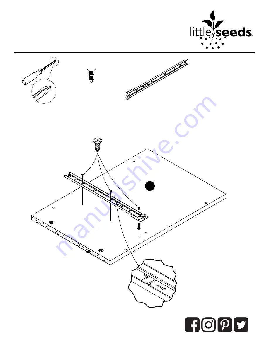 Little Seeds 6858103COM0 Assembly Manual Download Page 11