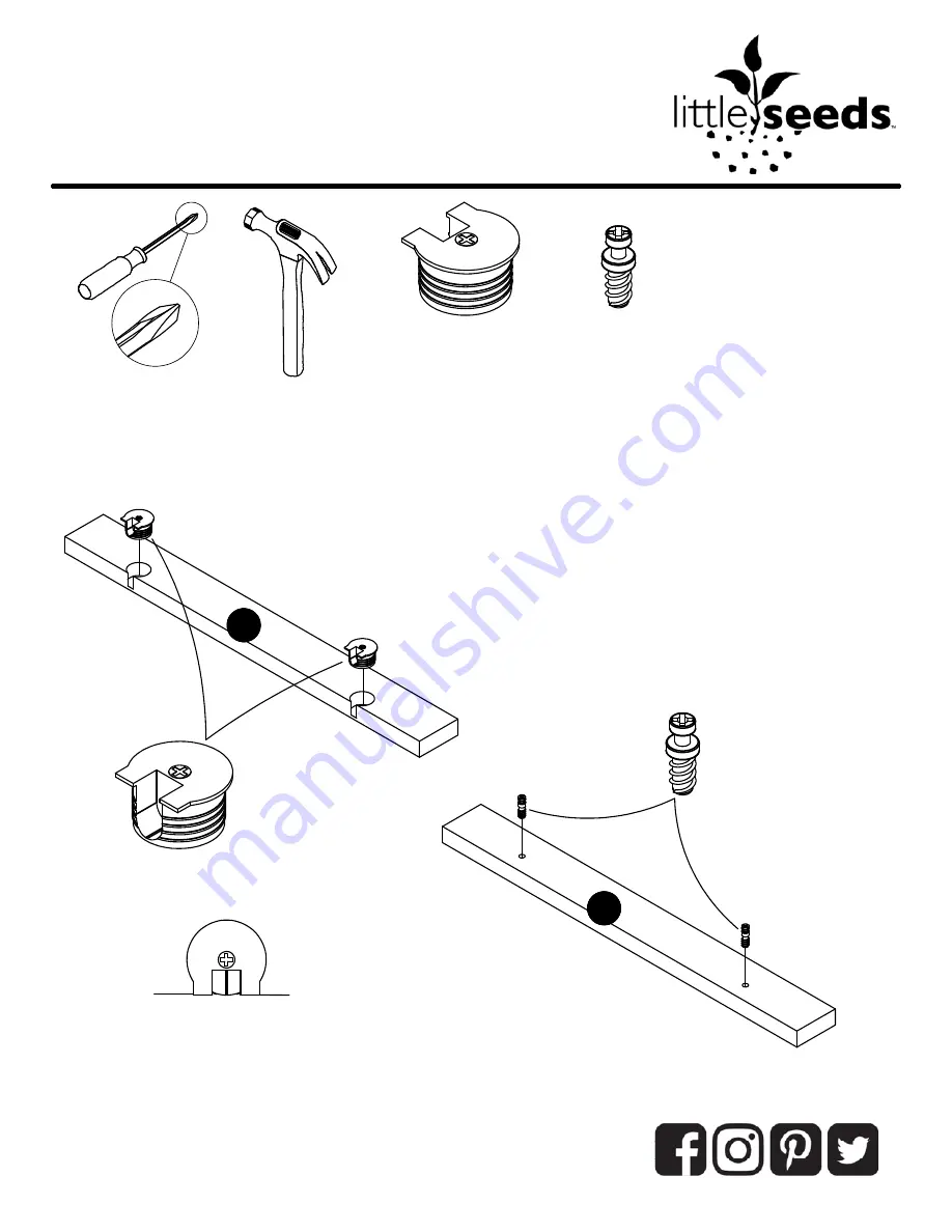 Little Seeds 6858103COM0 Assembly Manual Download Page 14