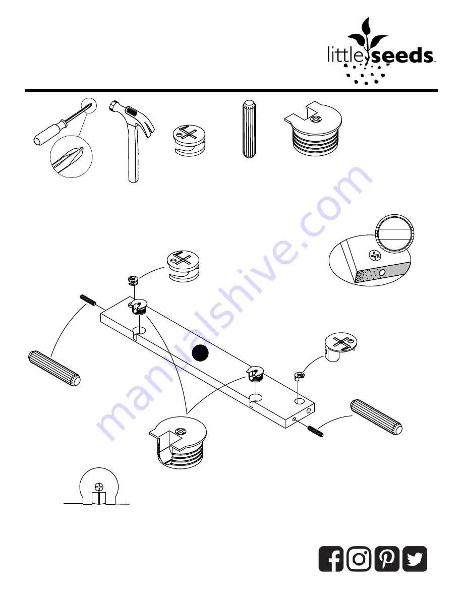 Little Seeds 6858103COM0 Assembly Manual Download Page 15