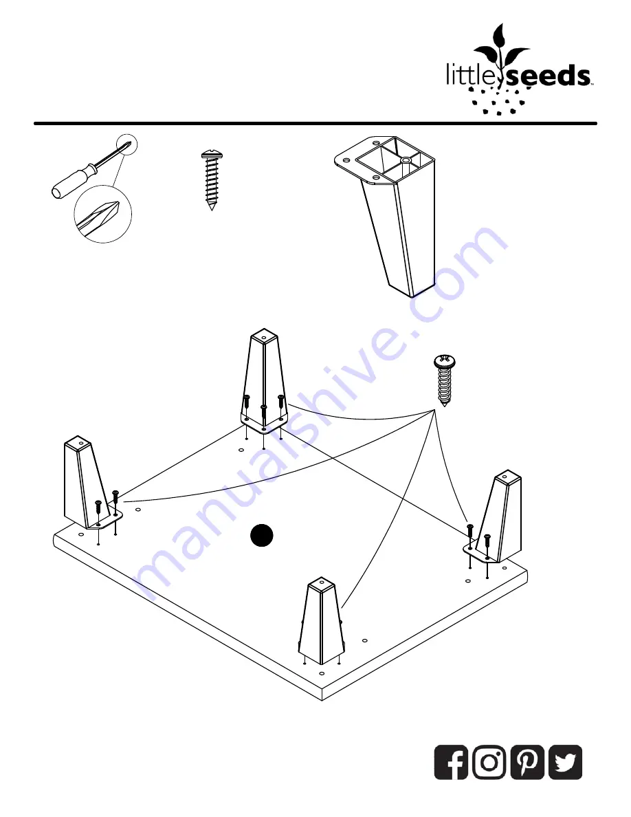 Little Seeds 6858103COM0 Assembly Manual Download Page 18