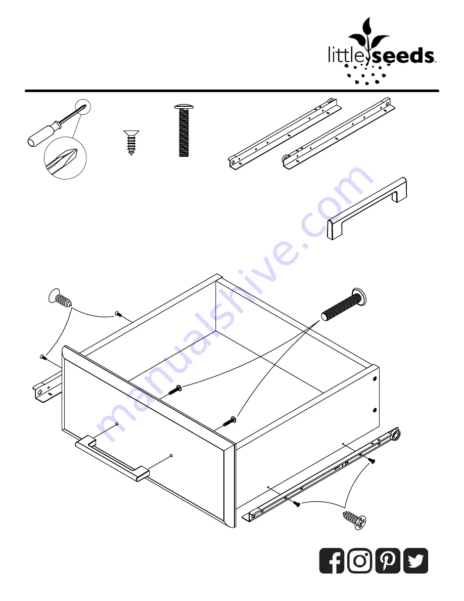 Little Seeds 6858103COM0 Assembly Manual Download Page 28