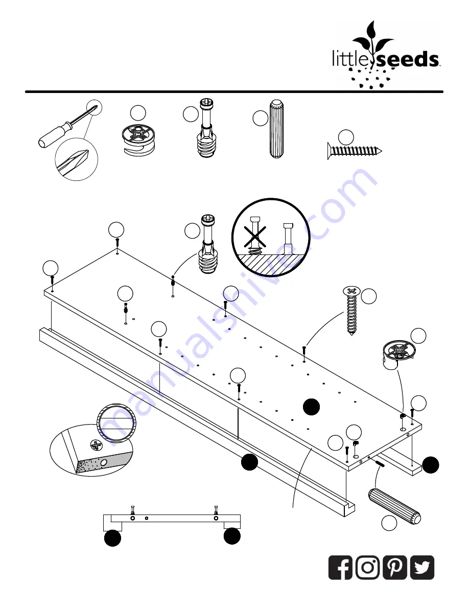 Little Seeds 6946321COM Assembly Manual Download Page 10