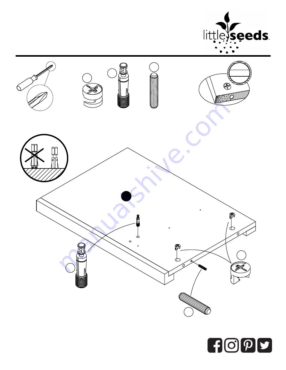 Little Seeds 9368348COM Assembly Manual Download Page 12