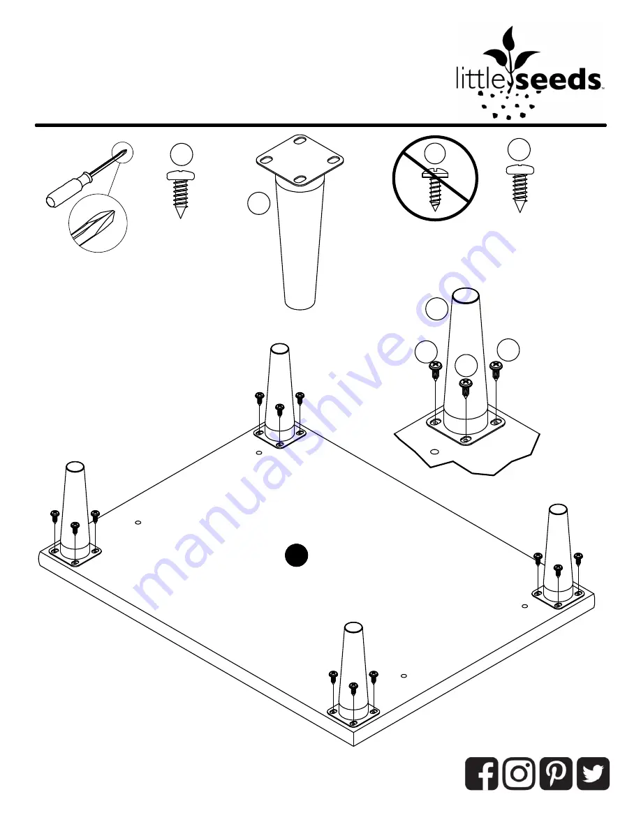 Little Seeds 9368348COM Assembly Manual Download Page 16