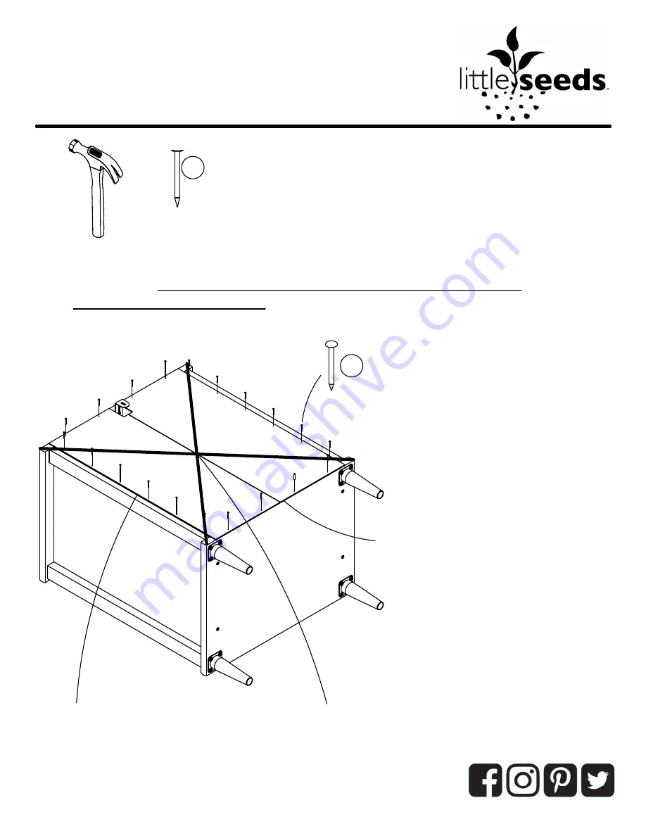 Little Seeds 9368348COM Assembly Manual Download Page 21