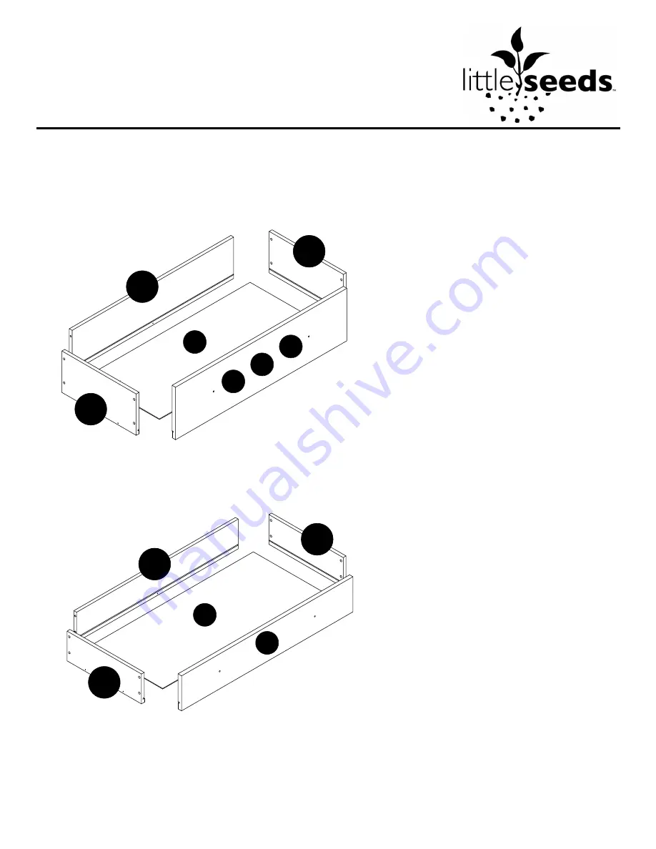 Little Seeds 9951015EBL Assembly Manual Download Page 8